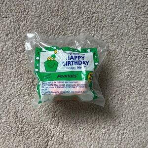 McDonald's Green and White Birthday Toy